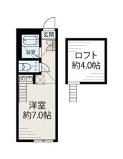 ヒルズ大口仲町の間取り画像