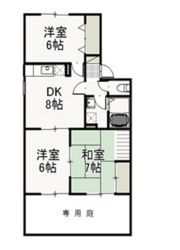 サンシャイン山崎 Eの間取り画像