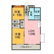 蓮池マンションの間取り画像