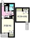 シティーパレス上中居第一の間取り画像