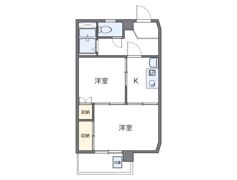 レオパレスエステート千舟の間取り画像