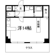 アビタシオン鴨川の間取り画像