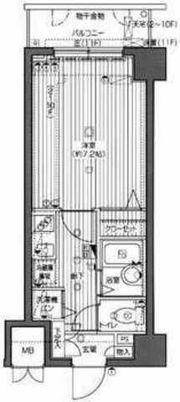 グランド・ガーラ横浜関内の間取り画像