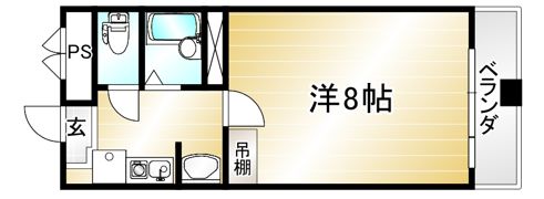 滝山ビルの間取り画像