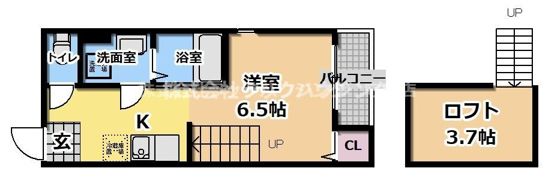 La Fonte滝井の間取り画像