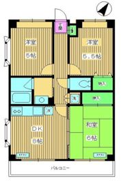 ガーデンクレス弐番館の間取り画像