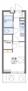 レオパレスシャンテ三国本町Ⅱの間取り画像