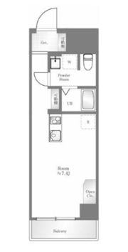 ダイアパレス御徒町第3の間取り画像