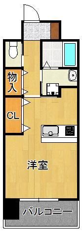 キャトルセゾン中井の間取り画像