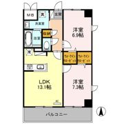 ハック北戸田クレシアの間取り画像