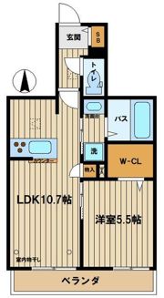 ウインクアウルの間取り画像