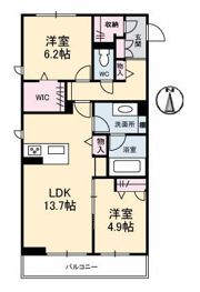 グランベレオ十九軒屋の間取り画像