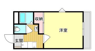 エスポワール旭東の間取り画像