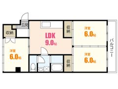 御堂コータスの間取り画像