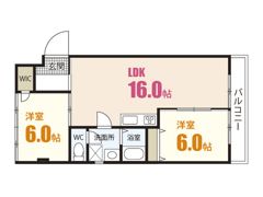 御堂コータスの間取り画像