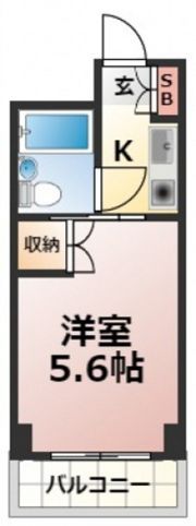 ヤスダ第2ビルの間取り画像