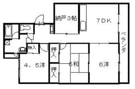 大地マンションの間取り画像