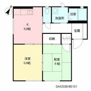 フォーレス向日葵の間取り画像