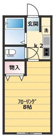 アーバンハイツセレーノの間取り画像