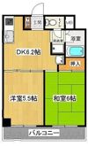 シンコーメゾン扇町の間取り画像