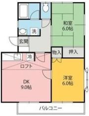 ツインハイツⅡの間取り画像
