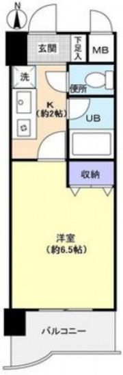 プライム出島の間取り画像