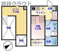 MARINE RESIDENCE SHIRAHATA（マリンレジデンスシラハタ）の間取り画像