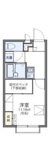 レオパレスエクセレンスの間取り画像
