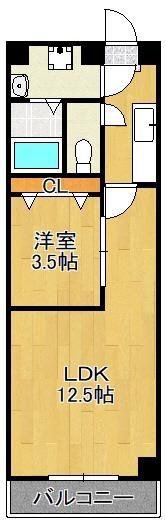 堺町センタービルの間取り画像