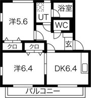 サンライフひまわりの間取り画像
