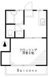 メゾンラメールⅢ 202の間取り画像