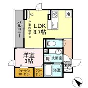 ソレール西久保の間取り画像