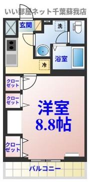 グレイス本千葉の間取り画像