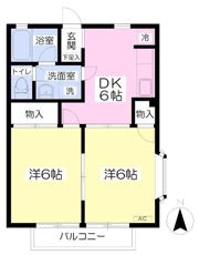 ペニーレインの間取り画像