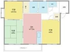 アムール1995の間取り画像