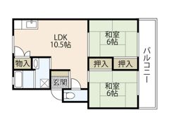 仁井田ビルの間取り画像