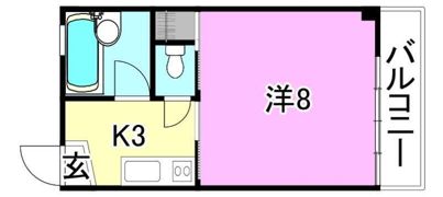 第一曙マンションの間取り画像