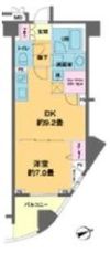 カスタリア池袋の間取り画像