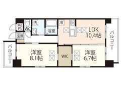 ルネス舟入町の間取り画像