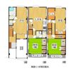 大枝南町貸家の間取り画像