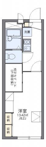 レオパレスエスポワールの間取り画像