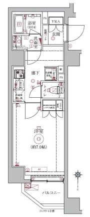 VERXEED HIGASHIJUJO TWIN’SAの間取り画像