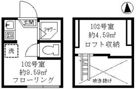 レジデンス新中野の間取り画像