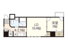 LUXES大手町の間取り画像