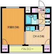 メゾン行徳の間取り画像