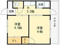 グレースマンションの間取り画像