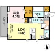 フェリエⅥの間取り画像