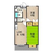 ブランドールMⅢの間取り画像