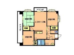 メゾンドベールの間取り画像