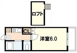 ユーハイム緑井B棟の間取り画像